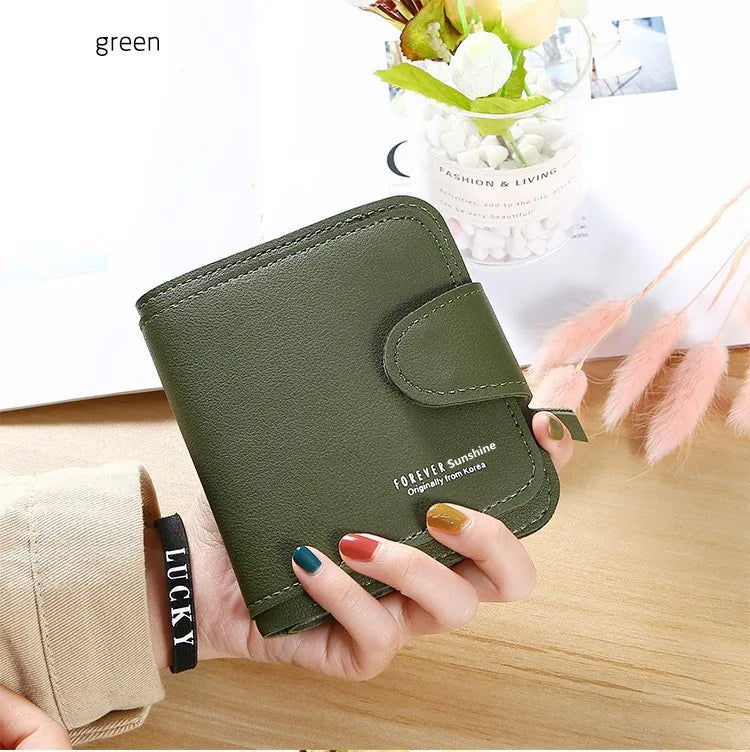 Carteira Lady Wallet Zippe - Fivela de couro feminino -